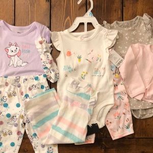 NWT Baby Girl 6 Month, 9 Month Bundle